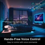 DAYBETTER Smart WiFi Led Lights 100ft, Tuya App Controlled Led Strip Lights, Work with Alexa and Google Assistant, Timer Schedule, Color Changing Led Lights for Bedroom Party Kitchen - Image 2