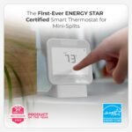 Breez Max | ENERGY STAR CERTIFIED Smart AC Controller | WiFi Thermostat for Mini-Split, Window, Portable ACs/Heat Pumps | AI-Based Tech | Free App, No Subscriptions | Alexa, Google, IFTTT etc. (White) - Image 2