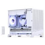 JONSBO D32 PRO White Micro-ATX PC Case,High Compatibility Mini Desktop Case,A/B Mode for MB, Support MATX Back-Connect/BTF MB,365mm GPU/240AIO/163mm Air Cooler,ATX/SFX PSU, USB3.2 PC Gaming,White - Image 4