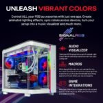 Skytech Gaming King 95 Desktop PC, Ryzen 7 9800X3D 4.7 GHz (5.2 GHz), NVIDIA RTX 5070 Ti 16GB, 1TB Gen4 NVMe SSD, 32GB DDR5 RAM 5600 RGB, 850W Gold ATX 3 PSU, 360mm ARGB AIO, Wi-Fi, Win 11 - Image 7