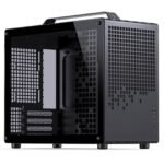 JONSBO/JONSPLUS Z20 Mesh Black Micro-ATX Mini Tower PC Case,with Detachable Carrying Handle, Mini Size, High-Performance Hardware Compatible, Support 240AIO, H160mm Cooler, Black - Image 3