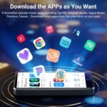 96GB MP3 Player with Bluetooth and WiFi, MECHEN Android 13 OS MP3 & MP4 Players with 4" Touchscreen and Speaker,Music Players with Spotify,Pandora, Audible, Amazon Music, Play Store - Image 4