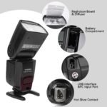 YONGNUO YN565EX III C Flash Speedlite, Hot Shoe Flash TTL HSS Slave, Compatible with 1500D 1300D 800D 750D 60D 50D - Image 5
