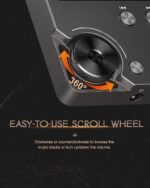 MECHEN M30 HiFi MP3 Player, Lossless DSD High Resolution Digital Audio Music Player, High-Res Portable Audio Player with 64GB Memory Card (Gray) - Image 4