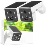Vicohome 2CG6L Best 2K Solar Security Camera Wireless Outdoor System,No NVR Needed,Battery Powered,Easy to Setup,Motion Detection,Two Way Audio,Color Night Vision,SD Slot,180 Days Exchange Policy