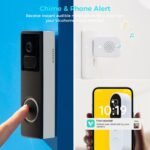 Vicohome 4CG6L Solar Security Camera Wireless Outdoor System and DB2A Video Doorbell with Chime,No NVR Needed,Battery Powered,Easy to Setup,Motion Detection,Two Way Audio,Color Night Vision - Image 5