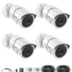 ZOSI 4PACK 1920TVL 1080P HD TVI Security Cameras 120ft Night Vision CCTV Cameras Home Security Day/Night Waterproof Camera for 720P,1080P,5MP,4K HD-TVI Analog DVR Systems