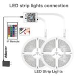 DAYBETTER Led Strip Lights 200 ft (2 Rolls of 100 ft) Ultra Long Smart Light Strips with App Voice Control Remote, RGB Music Sync Color Changing Lights for Bedroom, Kitchen, Party,Home Decoration - Image 7