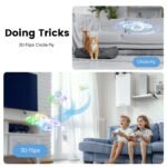 Ameta Drones for Kids Adults, RC Drone with 1080P HD FPV Camera, Cool Toys Gift for Boys Girls Teenage, STEM Toys with LED Light, Propeller Full Protect, 2 Batteries Long Flight Time and Remote Control, Easy to Fly - Image 7