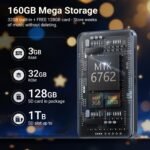 160GB MP3 Player with Bluetooth and WiFi, MECHEN Android 13 OS MP3 & MP4 Players with 4" Touchscreen and Speaker,Music Players with Spotify,Pandora, Audible, Amazon Music, Play Store - Image 2