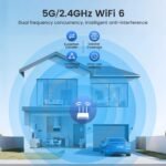 Heyall 2.4G/5G WiFi 6 Wireless Outdoor/Indoor Security Camera, Solar Powered 2.5K 4MP, Cloud/SD Storage, Color Night Vision, AI Human Detection, Spotlight & Siren, 2-Way Talk, Dual Band, IP65 - Image 2