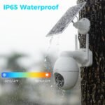 Aomeisi 3G2 Solar Security Camera Outdoor,360°View Pan/Tilt,Two-Way Talk,Easy to Setup,Audible Flashlight Alarm,Motion Alert,SD Slot Cloud Storage,Tech Support,Work with Alexa Google Home,CloudEdge - Image 4