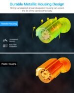 ZOSI 4PK 1920TVL 1080P Security Camera 3.6mm Lens 2MP CCTV Camera Home Security Day Night Waterproof Camera for 1080P/5MP/4K HD-TVI Analog DVR System - Image 4