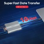 Unitek CFexpress Type A and SD4.0 UHS-II Memory Card Reader, 10Gbps USB 3.2 Gen 2, CF Express Reader for CFexpress Type A/SD/SDHC/SDXC/SDUC, Plug and Play, Compatible with Windows/Mac/Linux/Android - Image 2