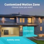 Luovisee WiFi Security Camera Wireless Outdoor 2 Packs,360° PTZ Solar Camera Outdoor Wireless for Home Security,Work with Alexa,AI Motion Detection,PIR Siren,Cloud & SD Card Storage, 2-Way Audio - Image 8