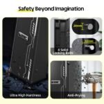 KAER Gun Safe, Large 8-12 Gun Cabinet for Home Defense with Electronic Keypad | Secure Rifle & Shotgun Safe with Adjustable Shelf, Rifle Rack for Pistols and Ammunition Storage - Image 4