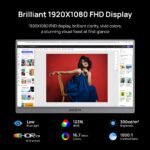 ARZOPA 17.3" Portable Monitor Gray, 1080P FHD 103% sRGB IPS Gaming Monitor Laptop Monitor with Built-in Kickstand HDMI USB C External Screen for PC Mac Phone Xbox PS5 - Z1C Plus - Image 6