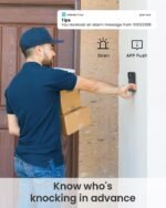 ieGeek Doorbell Camera Wireless 5MP No Subscription 2K with Adjustable Doorbell Angle Mount, Video Doorbell with Chime, PIR Motion Detection, Voice Changer, 2.4Ghz WiFi, Compatible with Alexa - Image 9