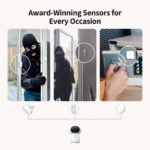 Aqara Camera Protect Kit Y100-4 Piece Wireless Home Security System with 2K Camera Hub G3, 3 Smart Sensors, HomeGuardian, Local Automation & 24/7 Alerts, Supports HomeKit, Google Home, Alexa - Image 2