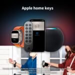 Aqara Smart Lock U200 (Fingerprint Keypad Included), Matter Over Thread, Keyless Entry Door Lock with Apple Home Key and Rechargeable Battery, Supports Apple Home, Alexa and SmartThings, Black - Image 4