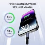 ARZOPA USB C to Type C Cable 100W PD Fast Charging & 10Gbps Data, USB 3.1 Gen 2 Type C Cable, 3.3ft Nylon Braided Right Angle for iPhone 16/15, MacBook, iPad Pro, Galaxy S24/S23, Thunderbolt 3 - Image 4