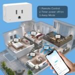 DAYBETTER Smart Plug Mini 15A, Smart Home WiFi Outlet Compatible with Alexa & Google Home, App Remote Control & Timer Function, No Hub Required, 2.4GHz WiFi Only, ETL&FCC Certified，White, （5-Pack) - Image 6
