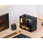 JONSBO/JONSPLUS Z20 Black Micro-ATX Mini Tower PC Case,with Detachable Carrying Handle, Mini Size, High-Performance Hardware Compatible, Support 240AIO, H160mm Cooler, Matx Black - Image 2