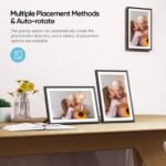 ARZOPA Frameo Digital Picture Frame 10.1 Inch Smart WiFi Digital Photo Frame 32GB with 1280x800 IPS Touch Screen, Auto-Rotate and Slideshow, Easy Setup to Share Photos Or Videos from Anywhere Anytime - Image 5