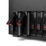 AUDHEID K7 8 Bay NAS Case, Computer Enclosures Compatible Micro-ATX Mini-ITX Motherboard, 3 x Fans, 8 x 2.5/3.5" Tray, Network Attached Storage Server for Home(Diskless) - Image 2