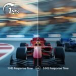 ARZOPA 27" 180HZ Gaming Monitor -2K QHD 2560x1440 Fast IPS Computer PC Display 115% sRGB Adaptive-Sync 1ms Response, 1x Display Port 1.4, 1x HDMI 2.0, 1x USB C -M1RC - Image 4