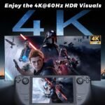 Unitek TV Dock Station for Nintendo Switch/Steam Deck 5-in-1 Docking Station Adapter One-touch Switching with 4 Game Card Storage Slot 3 USB 3.0 HDMI2.0 4K@60Hz Gigabit Ethernet PD USB-C 100W Charging - Image 4