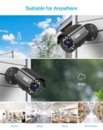 ZOSI 4PK 1920TVL 1080P Security Camera 3.6mm Lens 2MP CCTV Camera Home Security Day Night Waterproof Camera for 1080P/5MP/4K HD-TVI Analog DVR System - Image 7