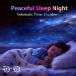 DAYBETTER Galaxy Projector for Bedroom, 4k HD 13 in 1 Star Projector Galaxy Light, Star Night Light Projector with Meteor, Planetarium Projector for Kids Bedroom Birthday Christmas Gift (White) - Image 4