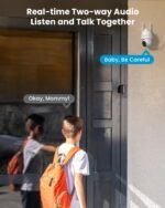 ieGeek Solar Security Cameras Wireless Outdoor, 2K 2.4G WiFi Camera with Solar Panel and Battery Powered, Color Night Vision with Spotlight, 360° PTZ, 2-Way Audio, PIR Motion Sensor, no Subscription - Image 7