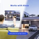 Luovisee WiFi Security Camera Wireless Outdoor 2 Packs,360° PTZ Solar Camera Outdoor Wireless for Home Security,Work with Alexa,AI Motion Detection,PIR Siren,Cloud & SD Card Storage, 2-Way Audio - Image 3