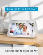 ieGeek Doorbell Camera Wireless 5MP No Subscription 2K with Adjustable Doorbell Angle Mount, Video Doorbell with Chime, PIR Motion Detection, Voice Changer, 2.4Ghz WiFi, Compatible with Alexa - Image 8