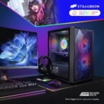STGAubron Prebuilt Gaming PC Desktop, Radeon RX 550 4G GDDR5, Intel Core i5 up to 3.7GHz, 16G RAM, 512G SSD, WiFi, BT 5.0, RGB Fan x2, Windows 11 Home - Image 4