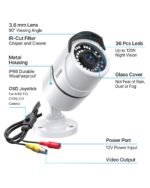 ZOSI 2MP 1080p Security Camera,4-in-1 TVI/CVI/AHD/CVBS Surveillance Bullet Camera Indoor Outdoor,Night Vision,Work for 960H,720P,1080P analog CCTV DVR - Image 9