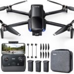 Ruko U11MINI 4K, Drones with Camera for Adults 4K Video 8K Photo, Under 249g, 3-Axis Gimbal EIS, 20000ft FPV Transmission, AI Takeoff/Landing, Auto Return, GPS with Beeper, Beginner (96-Min Flight)