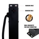 KMC 12 Outlet Heavy Duty Metal Surge Protector Power Strip with 6-Foot Long Extension Cord, 125V/15A, Black - Image 3