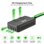 Voltage Converter 220v to 110v Key Power 230W International Power Converter - [for American Hair Straightener, Europe, Australia, UK, Ireland, Italy, etc] - Image 5