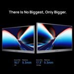 ARZOPA 17.3" Portable Monitor Gray, 1080P FHD 103% sRGB IPS Gaming Monitor Laptop Monitor with Built-in Kickstand HDMI USB C External Screen for PC Mac Phone Xbox PS5 - Z1C Plus - Image 2