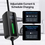 Unitek Level 1 & 2 Tesla Wall Charger - Portable EV Charger for All Tesla, 16Amp 3.5KW 240V Mobile Charger Connector for Tesla, EV Charging Station for Tesla, Tesla Home Charger for ModelY/3/S/X - Image 3
