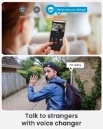 ieGeek Doorbell Camera Wireless 5MP No Subscription 2K with Adjustable Doorbell Angle Mount, Video Doorbell with Chime, PIR Motion Detection, Voice Changer, 2.4Ghz WiFi, Compatible with Alexa - Image 6
