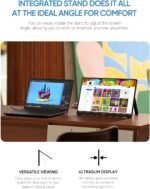 ARZOPA Portable Monitor 15.6'' FHD 1080P - Ultra-Slim Portable Laptop Monitor with Kickstand - IPS Display for PC, MAC, Phone, Xbox, PS5 - USB C & HDMI Connectivity - A1 - Image 6
