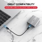 Unitek 4 in 1 CFexpress Type B Card Reader - SD4.0 UHS-II & Micro SD Card Reader with USB-A Hub 10Gbps USB 3.2 Gen 2 CFexpress Adapter for Cf Express Type B - Image 3