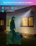 ZOSI 3K PoE Add-on Camera Outdoor Indoor,Person Vehicle Detection,Color Night Vision,Sound & Light Alarm,2 Way Audio,5MP Weatherproof Home Dome Security Camera,Only Compatible with ZOSI POE NVR - Image 5