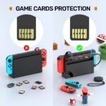 Unitek Switch Game Card Reader with Remote Controller Nintendo Switch Cards Switcher 4 Game Card Slots Reading & Quick Switching Adapters for Switch/Switch OLED - Image 5