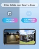 ZOSI 4MP Add-on PoE Security Camera,Indoor Outdoor,100ft Night Vision,Person Vehicle Detection,One-Way Audio,Metal Housing,Only Work with Same Brand 5MP 4K Network Video Recorder NVR Systems - Image 4