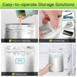 11.8 Mil Thicker 100PCS Mylar Bags with 400cc Oxygen Absorbers + 10PCS 5 Gallon Mylar Bags for Food Storage with 2500cc Oxygen Absorbers - Image 7